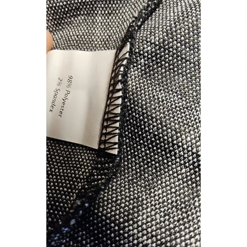 Size Medium Allegra K Women's U Neck Plaid Tweed Mini length Pinafore Dress - Picture 11 of 12